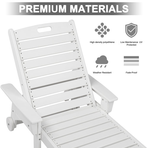 Arlmont & Co. Outdoor Chaise Lounge Wayfair